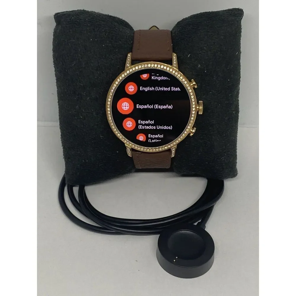 Fossil Gen 4 Authentic Digital Dial Smart Watch Custom Band FTW6011 AB437